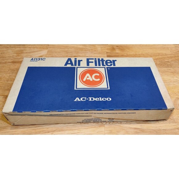 ACDelco A1131C Air Filter 25097061 Brand New - Picture 1 of 8
